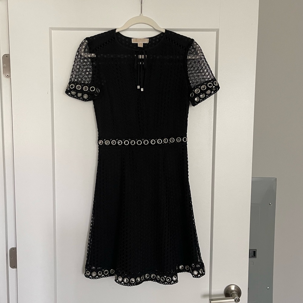 Michael Kors Eyelet dress with grommets